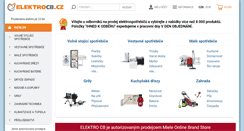 Desktop Screenshot of elektrocb.cz